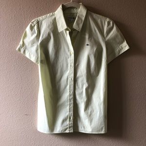 Lacoste Light Yellow-lime Top